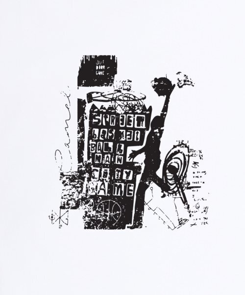 CAMEL WORK(キャメルワーク)の「バスケットボールプレイヤー 半袖Tシャツ(ホワイト)(Tシャツ/カットソー・メンズ・その他・LARGE/MEDIUM/X-LARGE)」の4枚目の写真