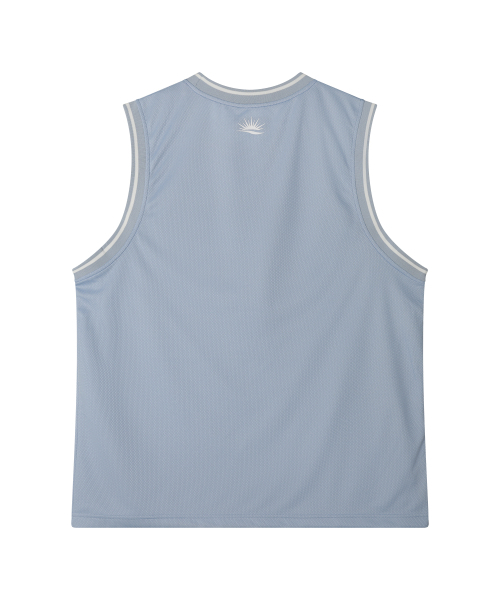 SUNDAY FRUIT MARKET(サンデーフルーツマーケット)の「SUNDAY 87 MESH TANK SKYBLUE(Tシャツ/カットソー・メンズ・その他・MEDIUM/LARGE)」の5枚目の写真