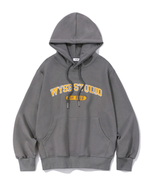 WYSE（ワイズ）の「アプリケスタジオ フードパーカー チャコール（パーカー）」