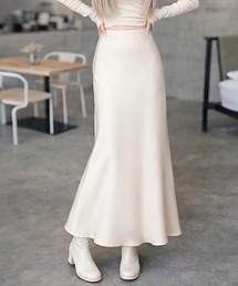 cammie（キャミー）の「サテンマーメイドスカート（スカート）」