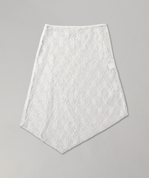 forget-me-nots(フォーゲットミーノッツ)の「LACE SKIRT FMN-25SS-SK-003(スカート・レディース・カーキ/ホワイト/ブラック・FREE)」の2枚目の写真