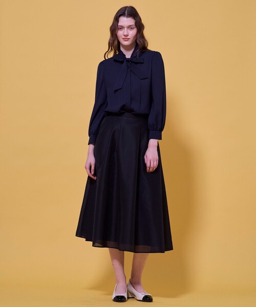 TOCCA(トッカ)の「PROMISE RIBBON ROSETTE ブラウス(シャツ/ブラウス・レディース・アイボリー系/ライトグリーン系/ネイビー系・0/4)」の18枚目の写真