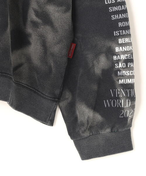 L.H.P（エルエイチピー）の「VENTIQUE/ベンティーク/Graphic Crew Ver2（スウェット・レディース・ブラック・F）」の4枚目の写真