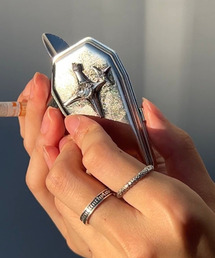 PHOENIX ORIGIN（フェニックス オリジン）の「携帯用アシュトレイキーホルダー [シルバー]（キーケース/キーアクセサリー）」