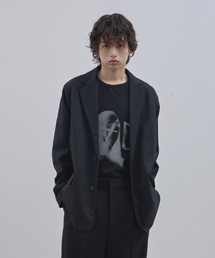 LAD EDITION（ラッドエディション）の「Wool Blended Overfit Jacket_Black（テーラードジャケット）」