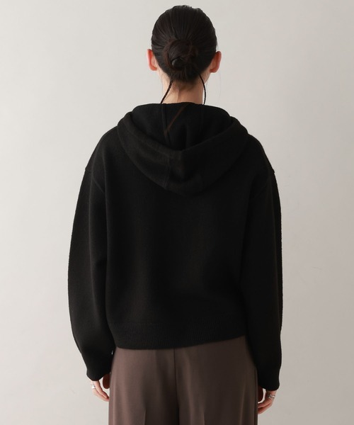 RAGEBLUE（レイジブルー）の「コクーンニットパーカー（ニット/セーター・レディース・ピンク/ブラック/グレー・FREE）」の15枚目の写真