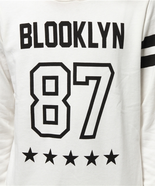 VENCEEXCHANGE(ヴァンスエクスチェンジ)の「裏毛ナンバリングパーカープルオーバー (パーカー・メンズ・ブラック/オフホワイト/グレー・MEDIUM/SMALL/LARGE)」の9枚目の写真