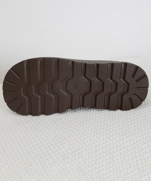 Miniministore(ミニミニストア)の「ダブルベルトボアムートンシューズ 厚底靴(ブーツ・レディース・キャメル/ブラウン・23.0cm/24.5cm/24.0cm/23.5cm/22.5cm)」の21枚目の写真