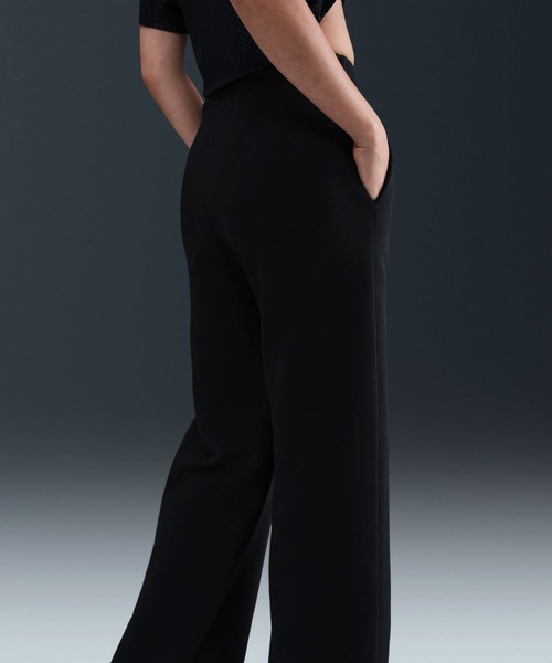 NIKE(ナイキ)の「NIKE AS W NSW PHNX FLC HR PANT WID / ナイキ ウィメンズ NSW フェニックス フリース HR OS パンツ WID 【SP】(スウェットパンツ・レディース・グレー/ブラック・L/M/S)」の8枚目の写真