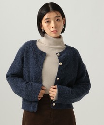 BAYFLOW | ツイードライクニットカーディガン(カーディガン/ボレロ)
