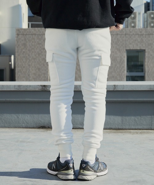 WP WESTPOINT(ダブルピーウエストポイント)の「WP WESTPOINT/ダブルピー ウエストポイント フリースカーゴ ジョガーパンツ 秋服 2026年秋冬(スウェットパンツ・メンズ・ホワイト/チャコールグレー・S/XS/M/L/XL/XXL)」の13枚目の写真