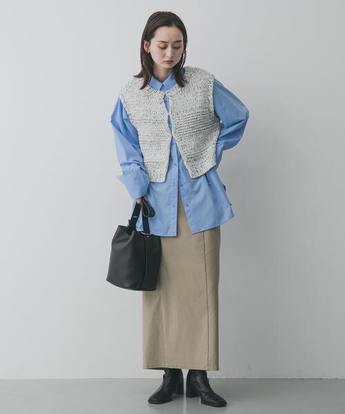 SENSE OF PLACE by URBAN RESEARCH（センスオブプレイスバイアーバンリサーチ）の「マルチショルダースクエアバッグ /肩掛け/斜め掛け/オールシーズン/ベーシック（ショルダーバッグ・レディース・ブラック/ライトベージュ/ブルー・ONE）」の6枚目の写真