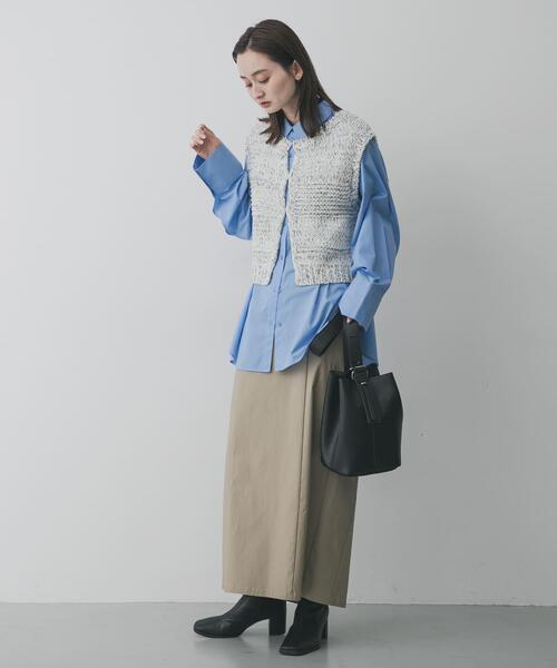 SENSE OF PLACE by URBAN RESEARCH（センスオブプレイスバイアーバンリサーチ）の「マルチショルダースクエアバッグ /肩掛け/斜め掛け/オールシーズン/ベーシック（ショルダーバッグ・レディース・ブラック/ライトベージュ/ブルー・ONE）」の7枚目の写真