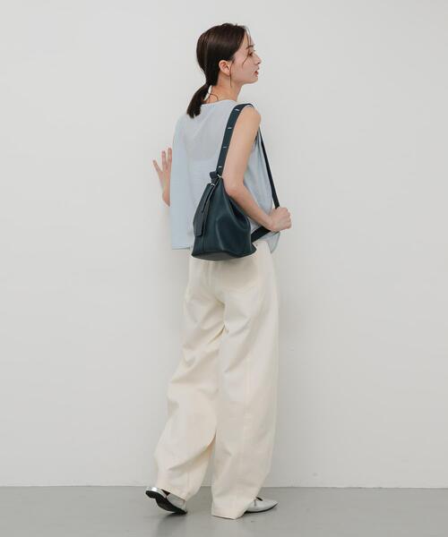 SENSE OF PLACE by URBAN RESEARCH（センスオブプレイスバイアーバンリサーチ）の「マルチショルダースクエアバッグ（ショルダーバッグ・レディース・ブラック/ライトベージュ/ブルー・ONE）」の22枚目の写真