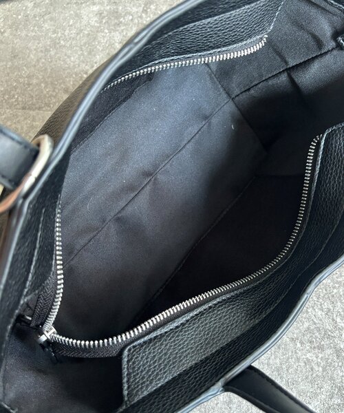 DouDou（ドゥドゥ）の「ハンドルポイントトートバッグ（ショルダーバッグ・レディース・ブラック/サックスブルー/イエロー・FREE）」の17枚目の写真