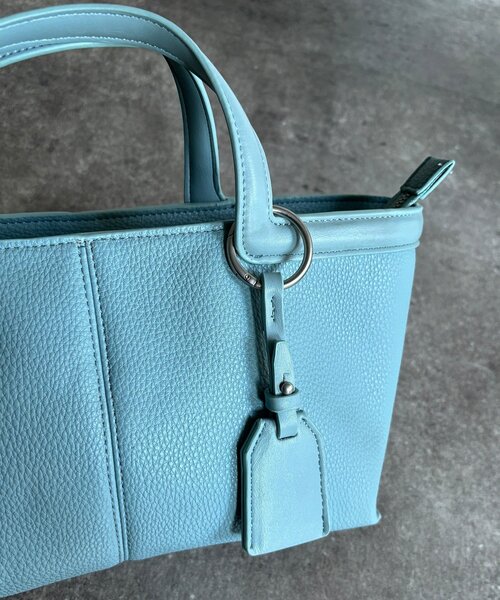 DouDou（ドゥドゥ）の「ハンドルポイントトートバッグ（ショルダーバッグ・レディース・ブラック/サックスブルー/イエロー・FREE）」の22枚目の写真