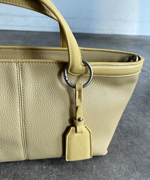 DouDou（ドゥドゥ）の「ハンドルポイントトートバッグ（ショルダーバッグ・レディース・ブラック/サックスブルー/イエロー・FREE）」の12枚目の写真