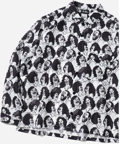 ハッピーペイントメッシュシャツ