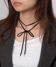 LINFA　（リンファ）の「ウィッシュコア　ベロアチョーカー（チョーカー）」