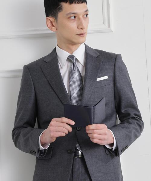 水シボレザー2つ折り財布