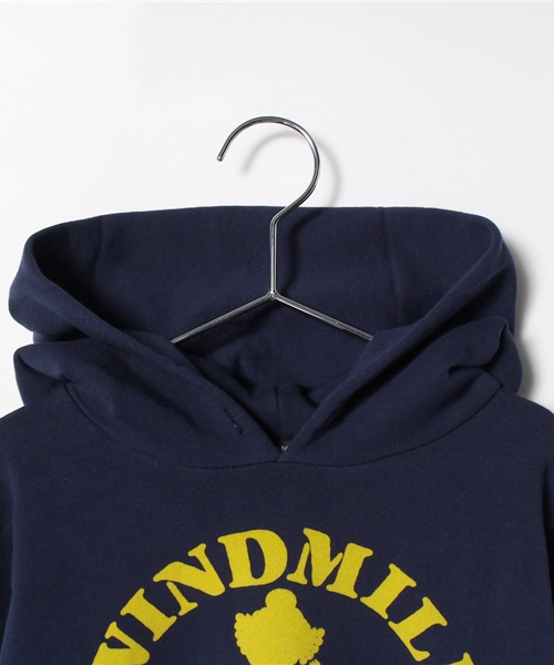 HYSTERIC MINI（ヒステリックミニ）の「WINDMILL GUITER MOTIONパーカー（パーカー・キッズ・トップグレー/ライトグレー/ネイビー・130/140）」の4枚目の写真