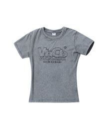 VENHIT（ベンヒット）の「MRT アプリケウォッシュドスリムフィット半袖Tシャツ（Tシャツ/カットソー）」