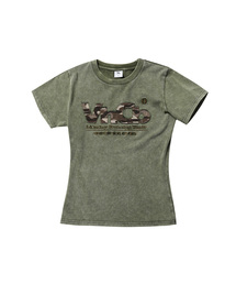 VENHIT（ベンヒット）の「MRT アプリケウォッシュドスリムフィット半袖Tシャツ（Tシャツ/カットソー）」