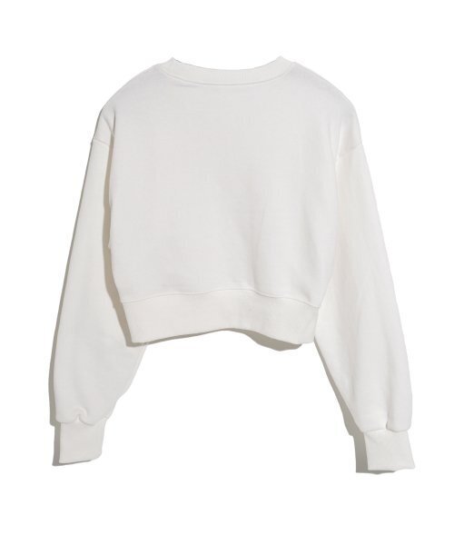 HIGH SCHOOL DISCO(ハイスクールディスコ)の「DOUBLE HEART SPRAYED SWEATSHIRTS(スウェット・レディース・その他・FREE)」の2枚目の写真