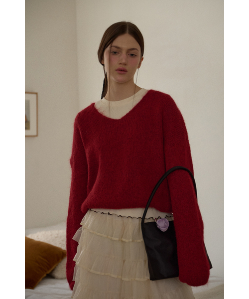 LETERIE(レテリー)の「LETERIE CORSAGE TOTE BAG_BLACK(トートバッグ・レディース・ブラック・FREE)」の2枚目の写真