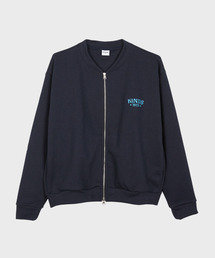 KINDS（カインズ）の「コンパクトロゴスウェットブルゾン_Navy（MA-1）」