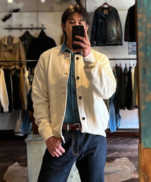 VDR（ブイディアール）の「DENIM WORK SHIRTS [Vintage Light]（シャツ/ブラウス・メンズ・その他・M/L/XL）」の2枚目の写真