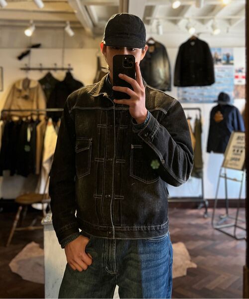 VDR（ブイディアール）の「DENIM WORK SHIRTS [Vintage Light]（シャツ/ブラウス・メンズ・その他・M/L/XL）」の4枚目の写真
