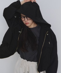 PVT（ピーブイティー）の「裾バルーンマウンテンパーカー（マウンテンパーカー）」