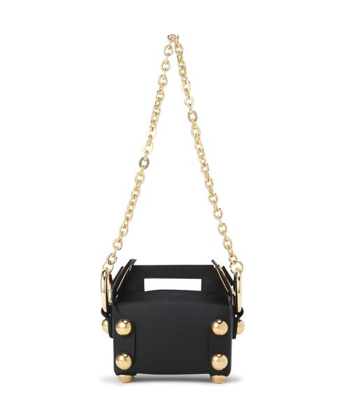 MASU(エムエーエスユー)の「MASU/エムエーエスユー/LEATHER CAKE BAG PETIT/M26U6OJ007(ショルダーバッグ・メンズ・ブラック/ホワイト/モスグリーン・F)」の10枚目の写真
