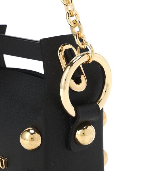 MASU(エムエーエスユー)の「MASU/エムエーエスユー/LEATHER CAKE BAG PETIT/M26U6OJ007(ショルダーバッグ・メンズ・ブラック/ホワイト/モスグリーン・F)」の12枚目の写真