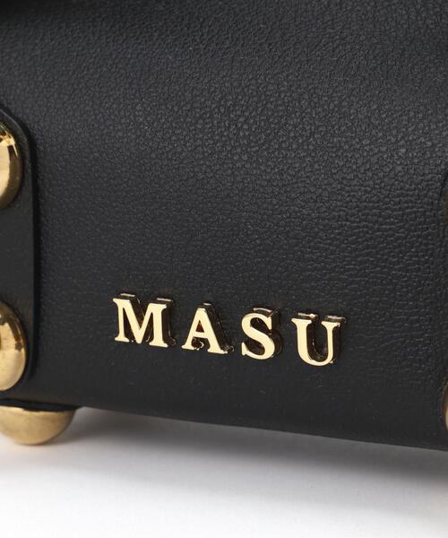 MASU(エムエーエスユー)の「MASU/エムエーエスユー/LEATHER CAKE BAG PETIT/M26U6OJ007(ショルダーバッグ・メンズ・ブラック/ホワイト/モスグリーン・F)」の13枚目の写真