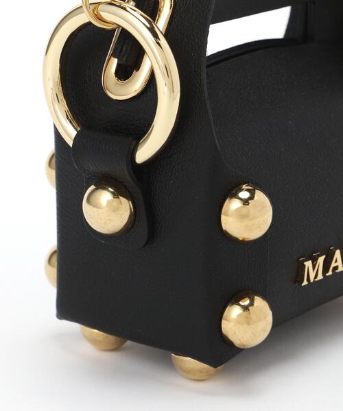 MASU(エムエーエスユー)の「MASU/エムエーエスユー/LEATHER CAKE BAG PETIT/M26U6OJ007(ショルダーバッグ・メンズ・ブラック/ホワイト/モスグリーン・F)」の14枚目の写真