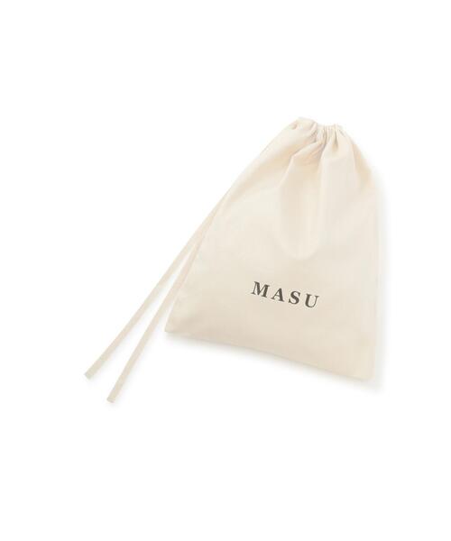 MASU(エムエーエスユー)の「MASU/エムエーエスユー/LEATHER CAKE BAG PETIT/M26U6OJ007(ショルダーバッグ・メンズ・ブラック/ホワイト/モスグリーン・F)」の18枚目の写真