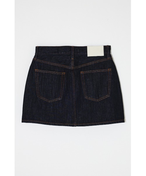 MOUSSY（マウジー）の「【26年SS新作】MIDRISE DENIM スカート（スカート・レディース・ワンウォッシュ/ブルー・1/0/2）」の4枚目の写真