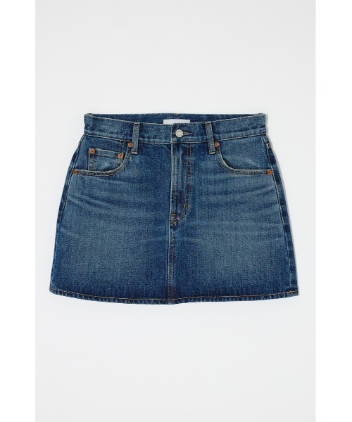 MOUSSY(マウジー)の「【26年SS新作】MIDRISE DENIM スカート(スカート・レディース・ワンウォッシュ/ブルー・1/0/2)」の18枚目の写真