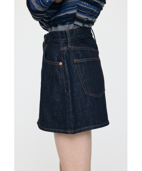 MOUSSY(マウジー)の「【26年SS新作】MIDRISE DENIM スカート(スカート・レディース・ワンウォッシュ/ブルー・1/0/2)」の10枚目の写真