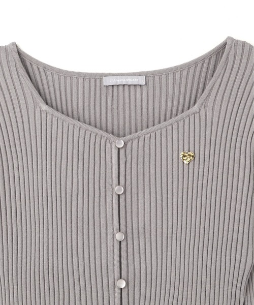 JILL by JILL STUART(ジルバイジルスチュアート)の「チョーカー付きスクエアニット(ニット/セーター・レディース・グレー/レッド/ホワイト/ブラック・FREE)」の19枚目の写真