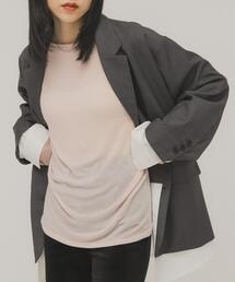 KBF | タックドレープロンTEE(Tシャツ/カットソー)