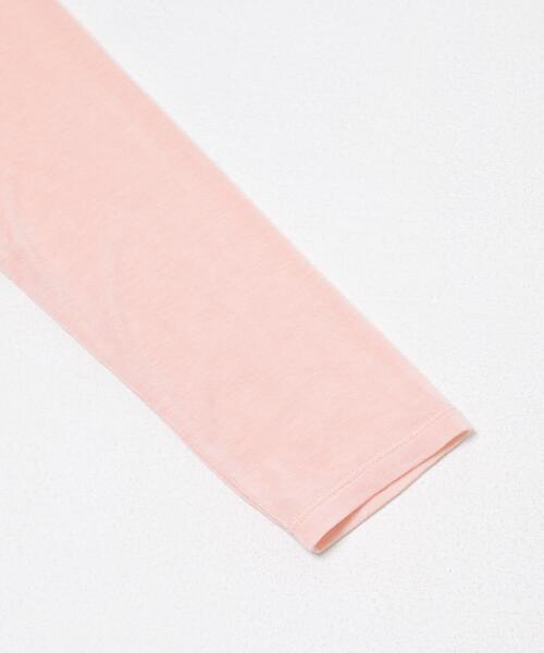 KBF（ケイビーエフ）の「タックドレープロンTEE（Tシャツ/カットソー・レディース・ピンク/ブラウン/アイボリー・ONE）」の17枚目の写真