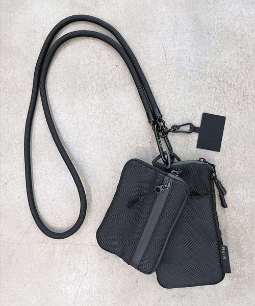 BACKYARD FAMILY(バックヤードファミリー)の「NoiR ノアール Trinity shoulder(ショルダーバッグ・メンズ・ブラック系その他/ブラック/ブラック系その他2/ブラック系その他3・FREE)」の8枚目の写真