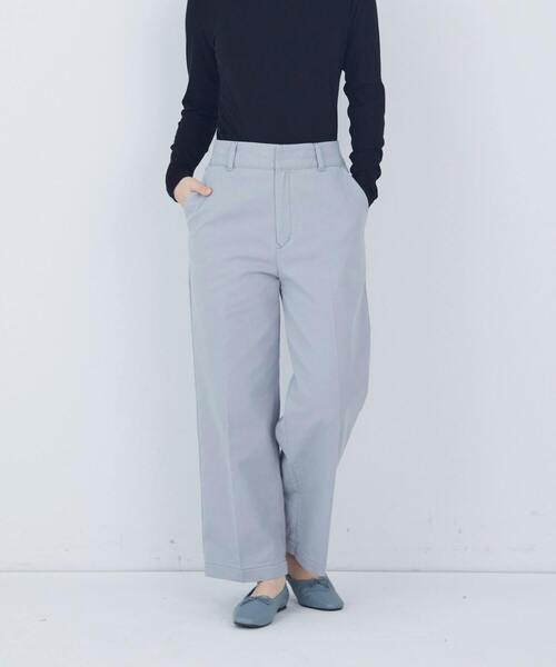 ADIEU TRISTESSE（アデュートリステス）の「センタープレスストレートパンツ（その他パンツ・レディース・キナリ/インディゴブルー/ブルーグレー・36）」の2枚目の写真