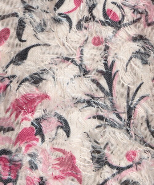 SOULEIADO（ソレイアード）の「ラメカットジャカード カラーフリルブラウス（シャツ/ブラウス・レディース・グレー系その他2/ピンク系その他・36）」の11枚目の写真