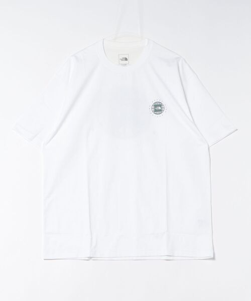 THE NORTH FACE(ザノースフェイス)の「THE NORTH FACE/ザ・ノース・フェイス 半袖 Tシャツ NT32633 ショートスリーブジオスクエアロゴティー(Tシャツ/カットソー・メンズ・スモークグレー/ブラック/ホワイト・M/S/XL/L/XXL)」の10枚目の写真