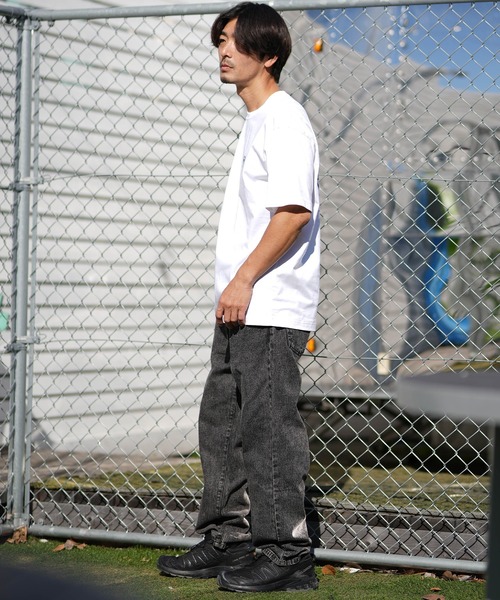 THE NORTH FACE(ザノースフェイス)の「THE NORTH FACE/ザ・ノース・フェイス 半袖 Tシャツ NT32633 ショートスリーブジオスクエアロゴティー(Tシャツ/カットソー・メンズ・スモークグレー/ブラック/ホワイト・M/S/XL/L/XXL)」の17枚目の写真