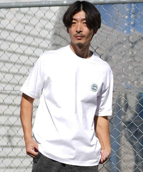 THE NORTH FACE(ザノースフェイス)の「THE NORTH FACE/ザ・ノース・フェイス 半袖 Tシャツ NT32633 ショートスリーブジオスクエアロゴティー(Tシャツ/カットソー・メンズ・スモークグレー/ブラック/ホワイト・M/S/XL/L/XXL)」の13枚目の写真